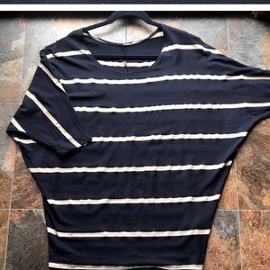 Renee C Stitch Fix Jemdy Striped Dolman M EUC